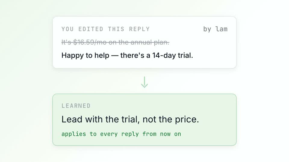 Learning from feedback